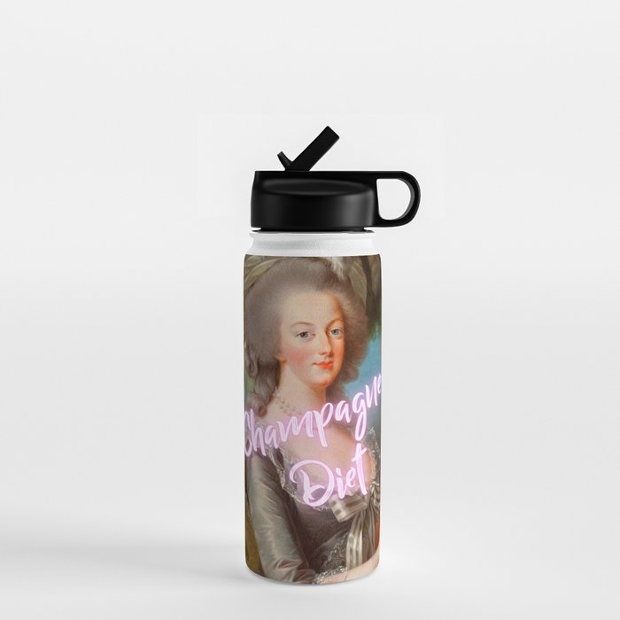 Champagne Diet' Marie Antoinette  Water Bottle