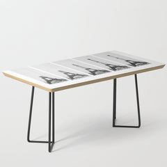 1888-1889 The Rise of the Eiffel Tower Construction Sequence black and white photography Coffee Table