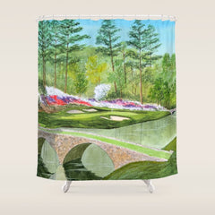 A Georgia Golf Course Shower Curtain
