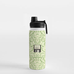 3 1/2 Inch Floppy Disk Water Bottle