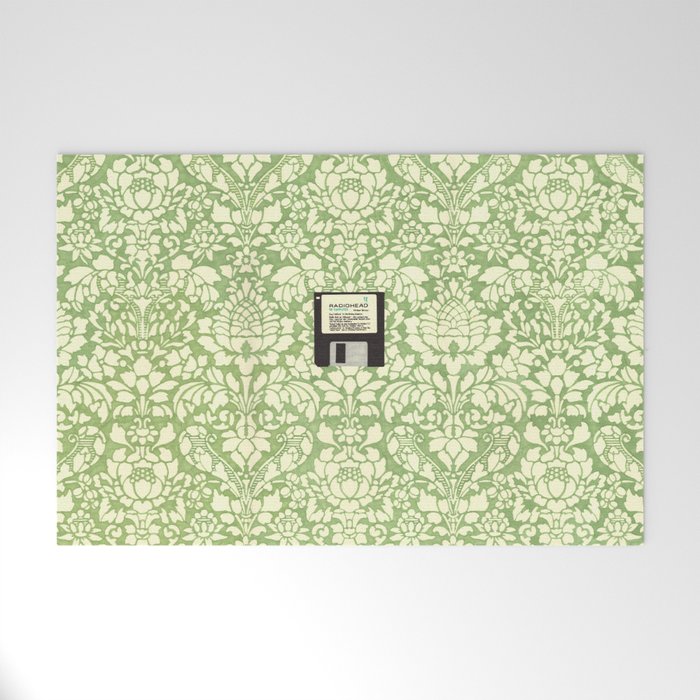 3 1/2 Inch Floppy Disk Welcome Mat