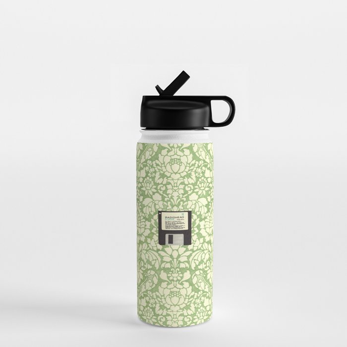 3 1/2 Inch Floppy Disk Water Bottle