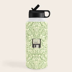 3 1/2 Inch Floppy Disk Water Bottle