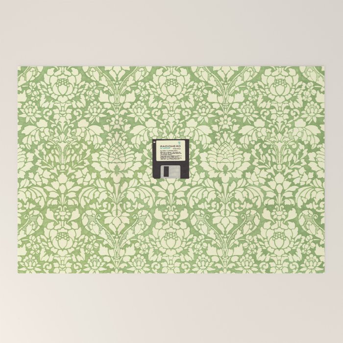 3 1/2 Inch Floppy Disk Welcome Mat