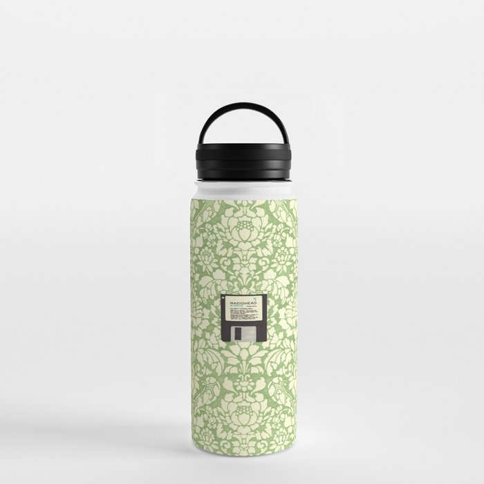 3 1/2 Inch Floppy Disk Water Bottle
