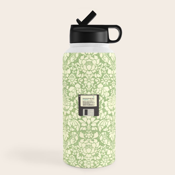 3 1/2 Inch Floppy Disk Water Bottle