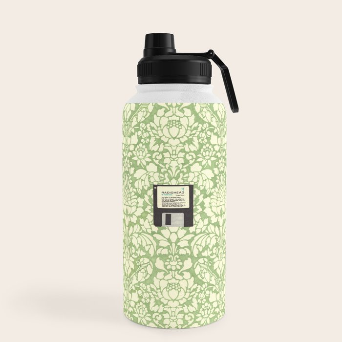 3 1/2 Inch Floppy Disk Water Bottle