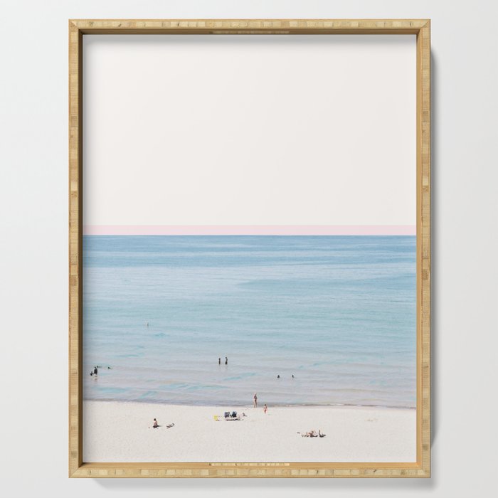 A Day at The Beach #society6 #decor #buyart Serving Tray