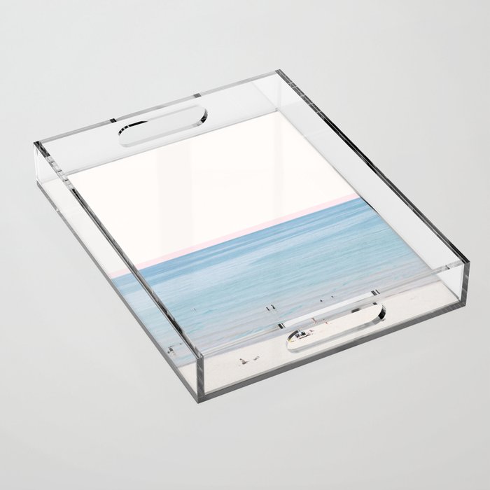 A Day at The Beach #society6 #decor #buyart Acrylic Tray