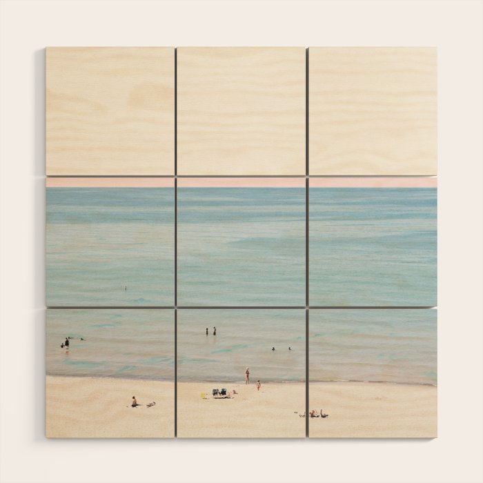 A Day at The Beach #society6 #decor #buyart Wood Wall Art