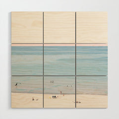 A Day at The Beach #society6 #decor #buyart Wood Wall Art