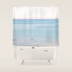 A Day at The Beach #society6 #decor #buyart Shower Curtain