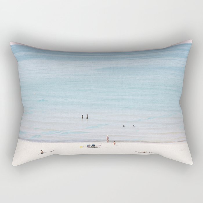 A Day at The Beach #society6 #decor #buyart Rectangular Pillow