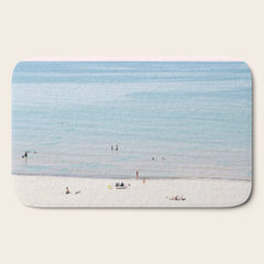 A Day at The Beach #society6 #decor #buyart Bath Mat