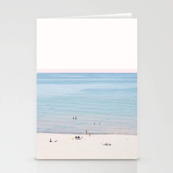 A Day at The Beach #society6 #decor #buyart Stationery Card