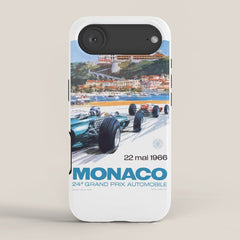 1966 MONACO Grand Prix Racing Poster iPhone Case