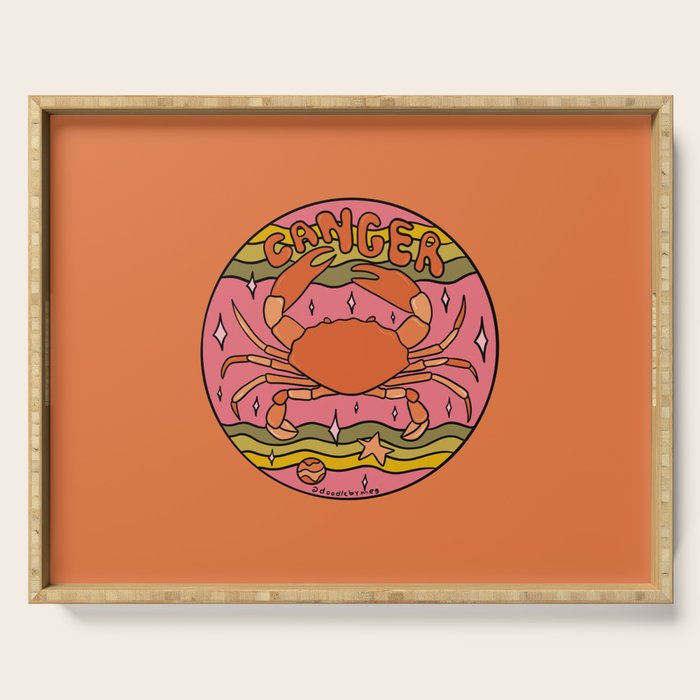 2020 Cancer Serving Tray