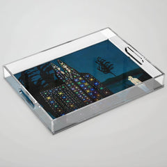 Confirmation of Love,' Magical Realism Portrait Painting by Boles����aw Biegas Acrylic Tray