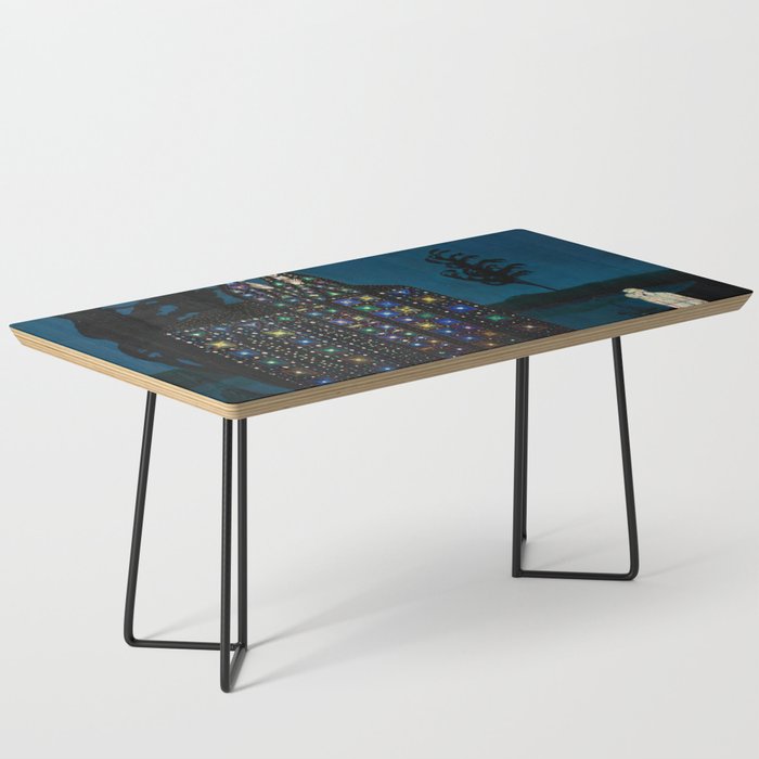 Confirmation of Love,' Magical Realism Portrait Painting by Boles����aw Biegas Coffee Table