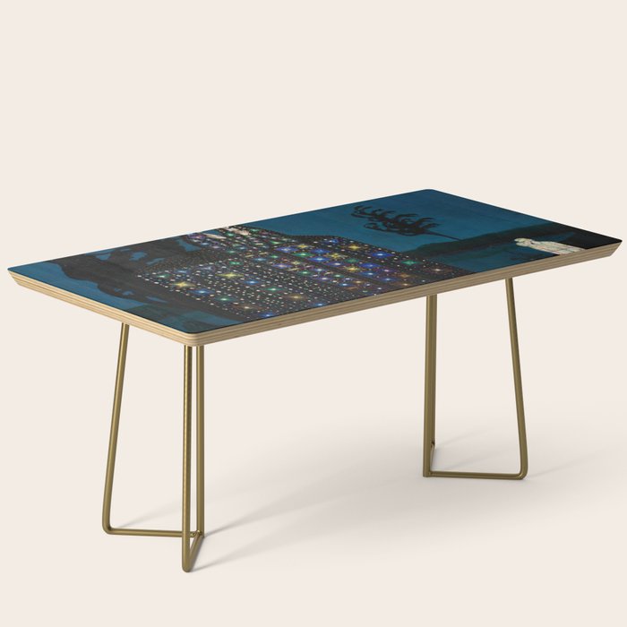 Confirmation of Love,' Magical Realism Portrait Painting by Boles����aw Biegas Coffee Table