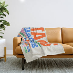 253 Tacos Throw Blanket