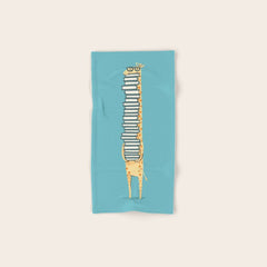 A Book Lover (blue) Bath Towel