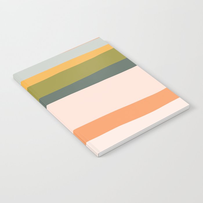 "Dreamy Stripes" Colorful & Fun Children's Stripe Pattern Notebook
