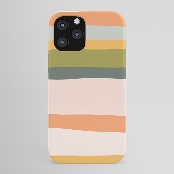 "Dreamy Stripes" Colorful & Fun Children's Stripe Pattern iPhone Case