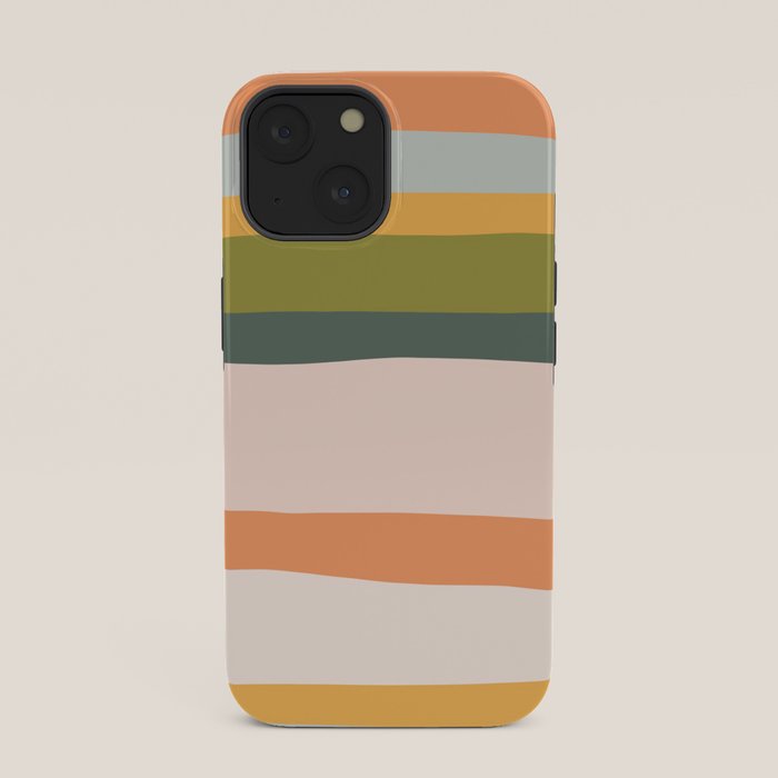 "Dreamy Stripes" Colorful & Fun Children's Stripe Pattern iPhone Case