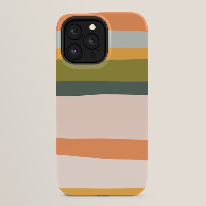 "Dreamy Stripes" Colorful & Fun Children's Stripe Pattern iPhone Case