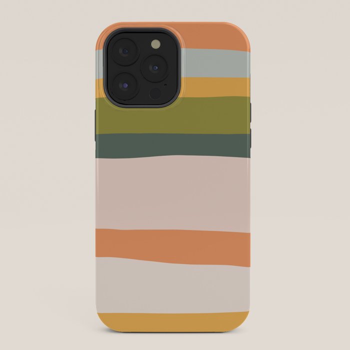 "Dreamy Stripes" Colorful & Fun Children's Stripe Pattern iPhone Case