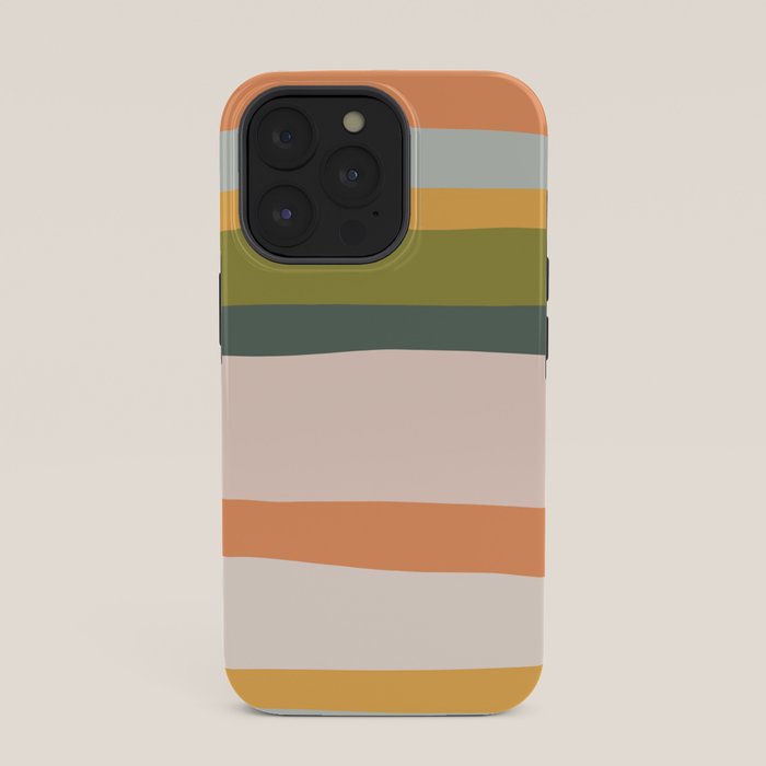 "Dreamy Stripes" Colorful & Fun Children's Stripe Pattern iPhone Case