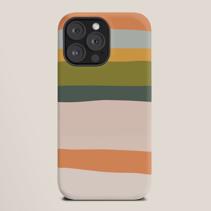"Dreamy Stripes" Colorful & Fun Children's Stripe Pattern iPhone Case