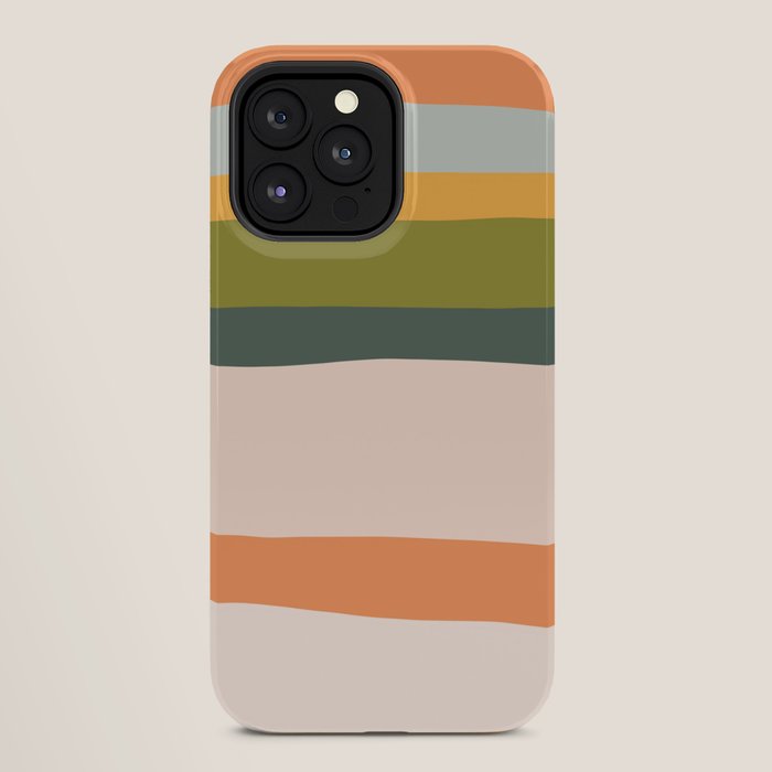 "Dreamy Stripes" Colorful & Fun Children's Stripe Pattern iPhone Case