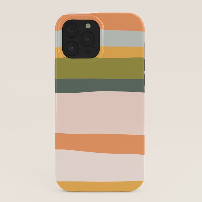 "Dreamy Stripes" Colorful & Fun Children's Stripe Pattern iPhone Case