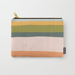 "Dreamy Stripes" Colorful & Fun Children's Stripe Pattern Carry All Pouch