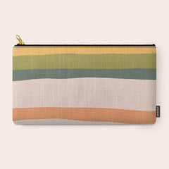 "Dreamy Stripes" Colorful & Fun Children's Stripe Pattern Carry All Pouch