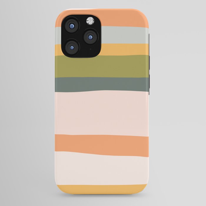 "Dreamy Stripes" Colorful & Fun Children's Stripe Pattern iPhone Case