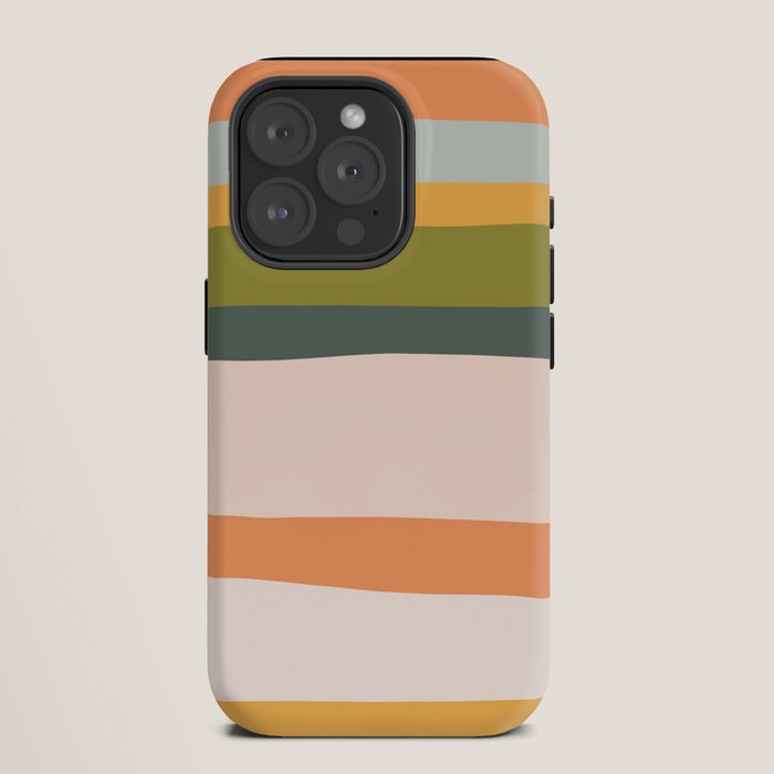 "Dreamy Stripes" Colorful & Fun Children's Stripe Pattern iPhone Case