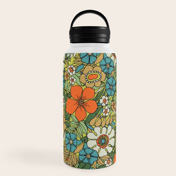 70s Plate Water Bottle