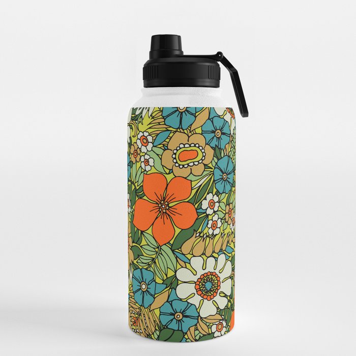 70s Plate Water Bottle