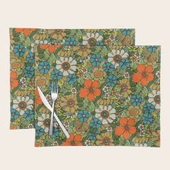70s Plate Placemat