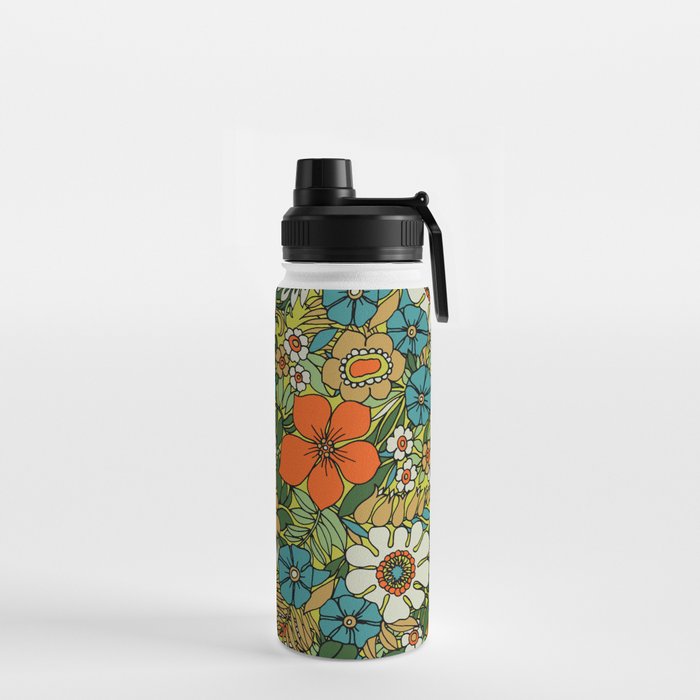 70s Plate Water Bottle