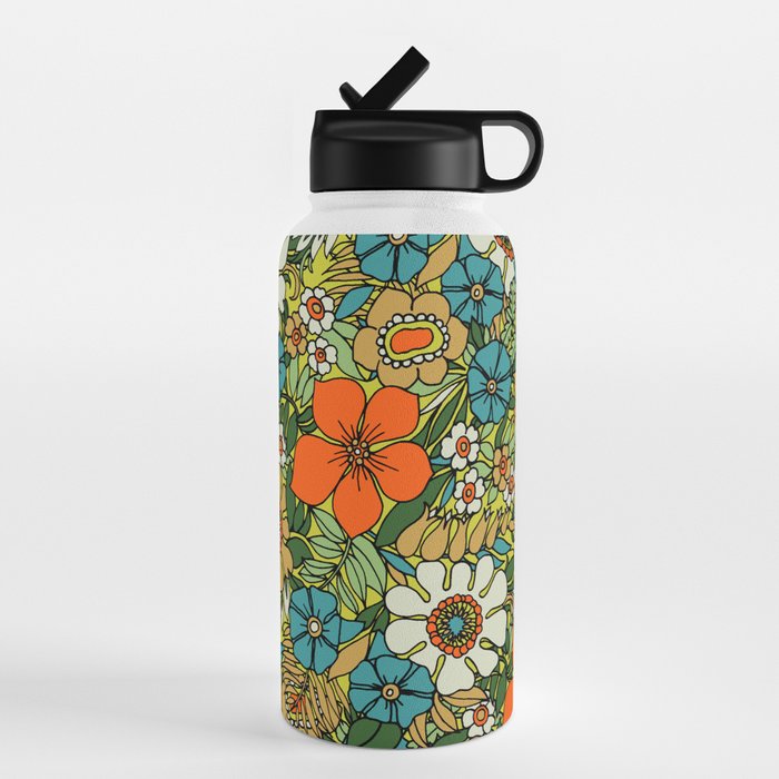 70s Plate Water Bottle