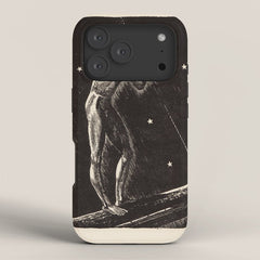 "Night" by Rockwell Kent (1919) iPhone Case