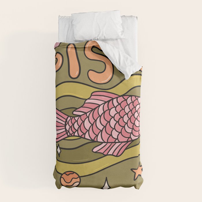 2020 Pisces Duvet Cover