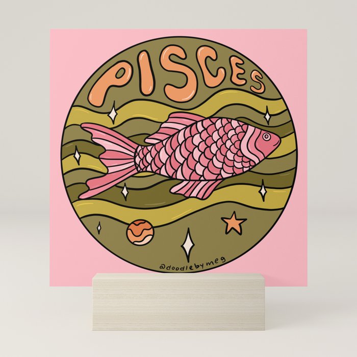 2020 Pisces Mini Art Print