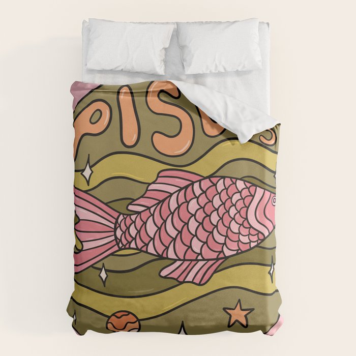 2020 Pisces Duvet Cover