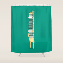 A book lover Shower Curtain