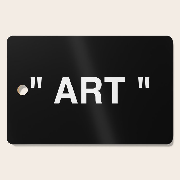 " Art " (Negative) Cutting Board